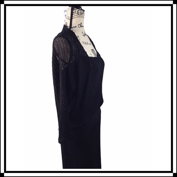 Julian Chang - Mesh Maxi Dress with Cardigan EUC - Picture 4 of 16